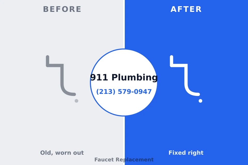 Before and after: plumbing repair Roselawn, IN
